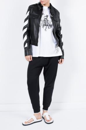 Patched leather jacket, zdjęcie 2 Patched leather jacket od Off White